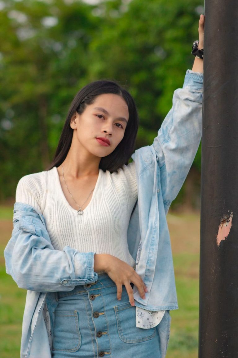 Jovem mulher sedutora