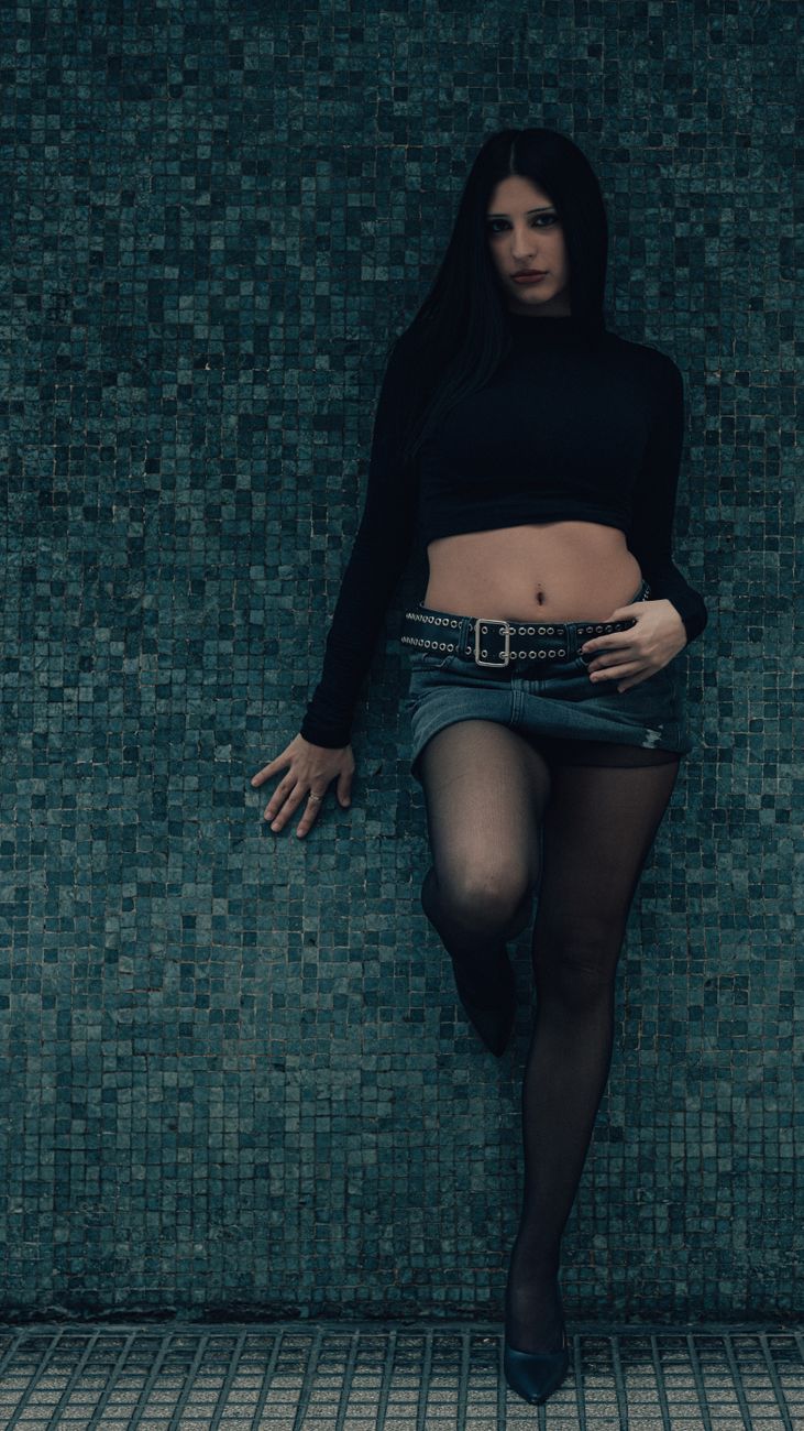 Jovem mulher sedutora